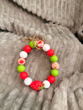 Sweet Strawberry Wristlet